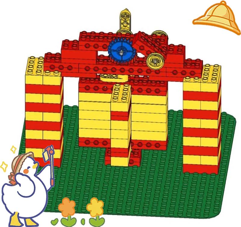 樂(lè)高大顆粒旋轉(zhuǎn)門(mén)課程體驗(yàn) 開(kāi)啟創(chuàng)意與機(jī)械原理的趣味之門(mén)